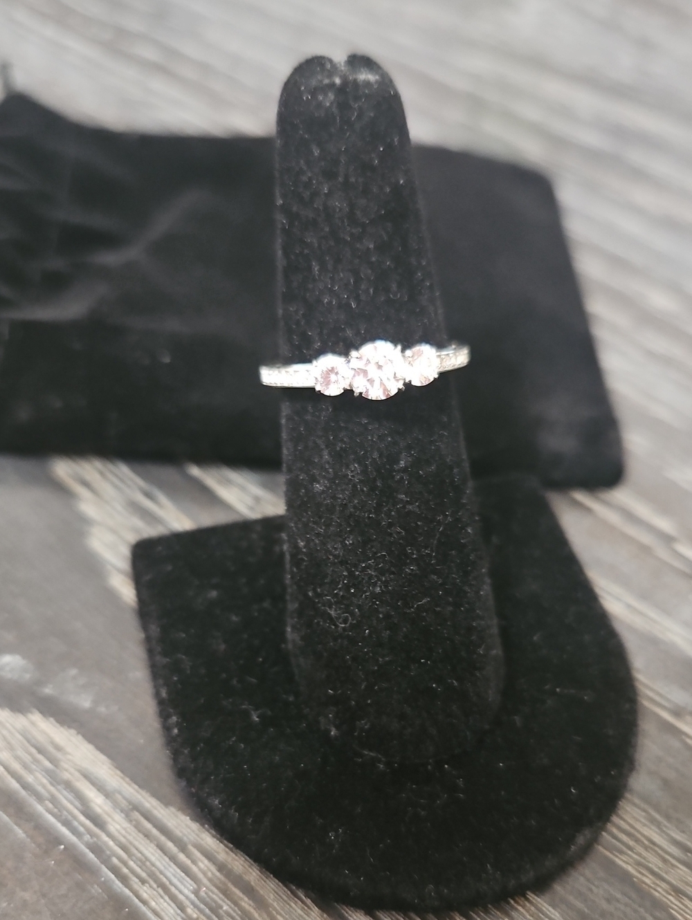 Swarovski Silver Ring 7
